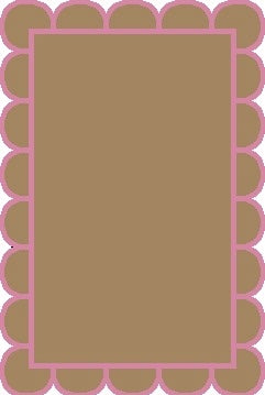 Purple Scallop Jute