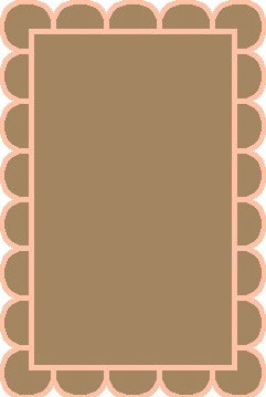 Pink Scallop Jute
